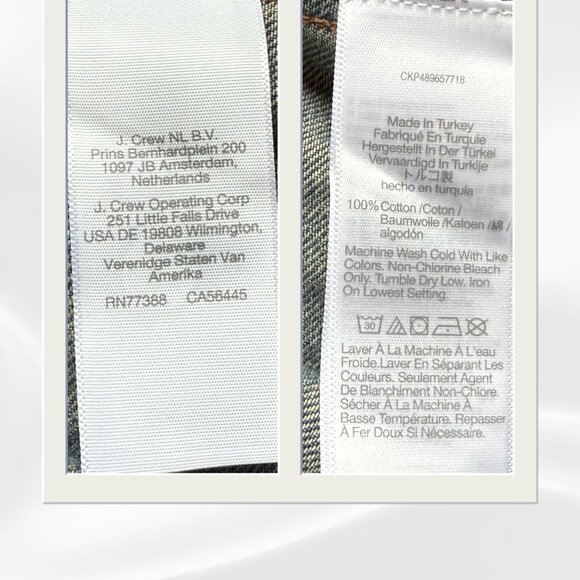 Madewell Denim Jacket Charleston Wash XL NWT Fair Trade Sustainable Cotton - Picture 14 of 14